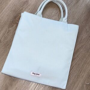 MIU MIU beauty tote bag